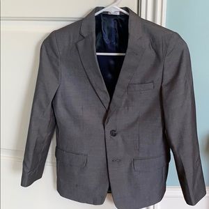 Calvin Klein boys gray blazer, size 10R